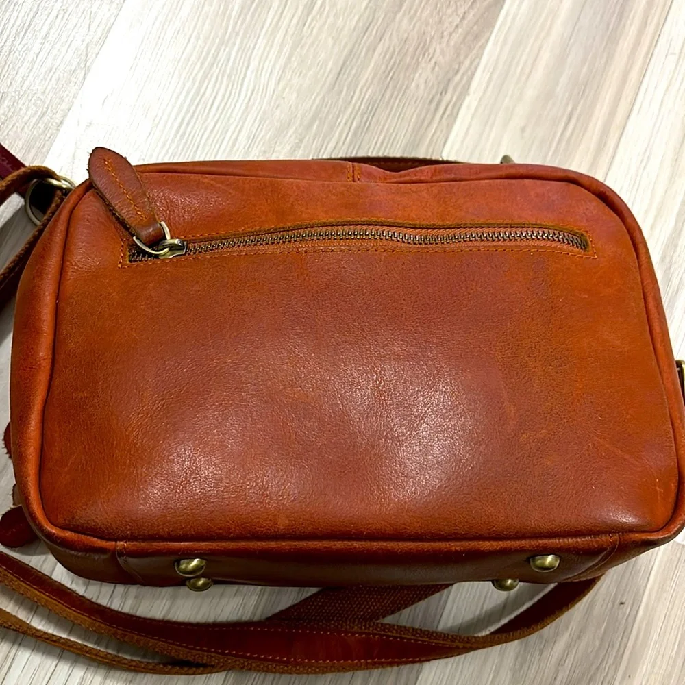 S-ZONE Genuine Leather Crossbody Shoulder Bag Purse Handbag‎